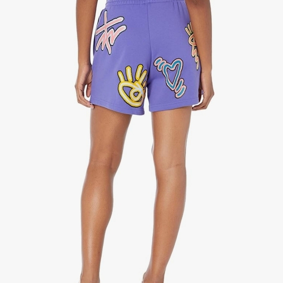 Adidas Originals Women's Love Unites Loose Short - Picture 4 of 4